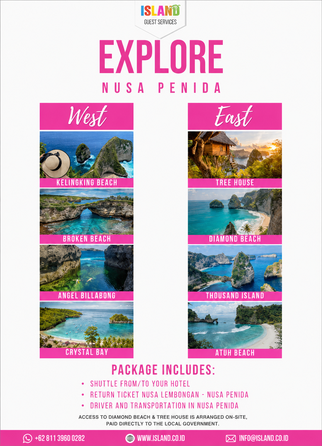 Nusa Penida West Tour